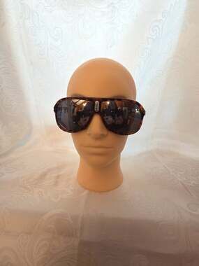Vintage Turbo Tortoiseshell Aviator Sunglasses